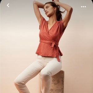 NWT Banana Republic Wrap Top — XL